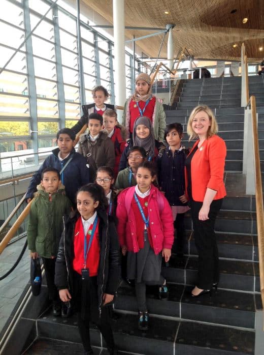 school visits senedd